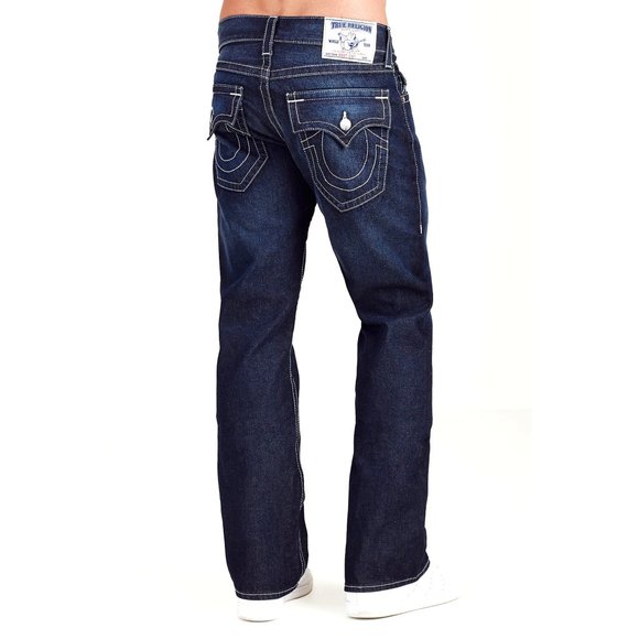 True Religion Other - TRUE RELIGION Flap Pocket Blue Bootcut Jeans